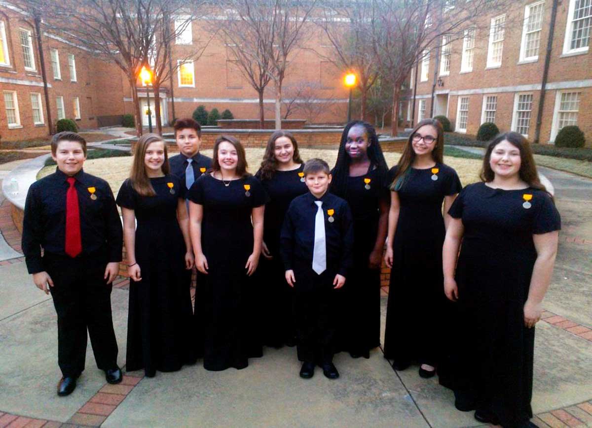 Trussville singers participate in Alabama AllState Choir Cahaba Sun